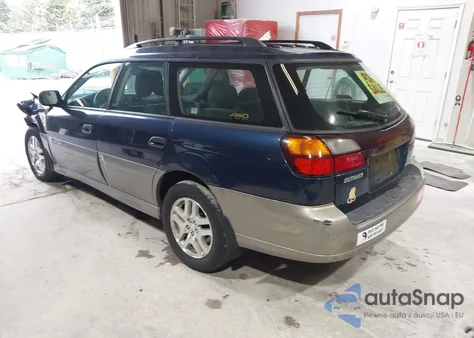 2004 Subaru Outback z USA, uszkodzony, nr VIN 4S3BH675747604020
